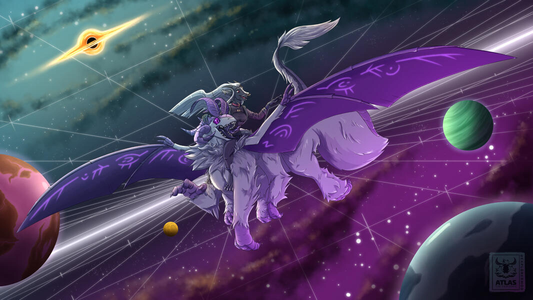 Commission: Flying Through the Void (2025)