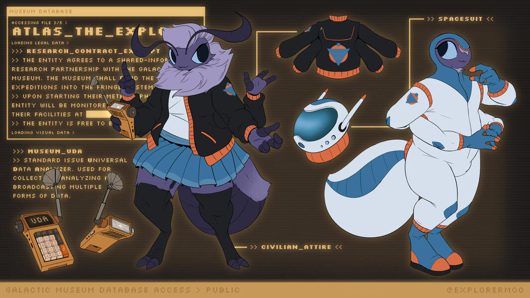 Atlas' Reference Sheet (3/3)