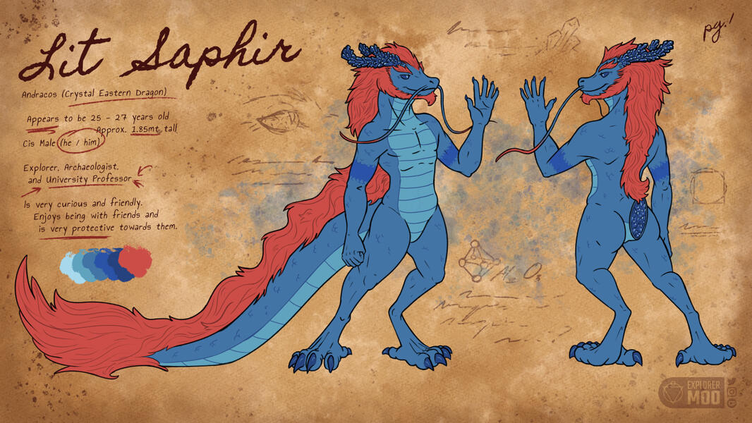 Commission: Saphir 1/2 (2022)