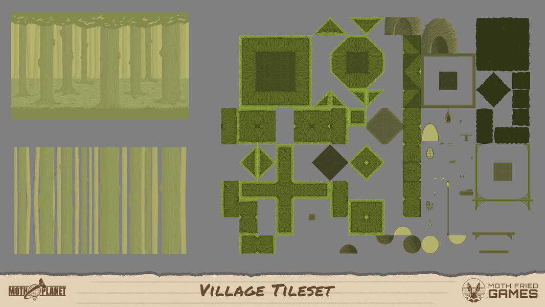 Illustration featuring our main character, Robin, flying while curious regarding their surroundings.