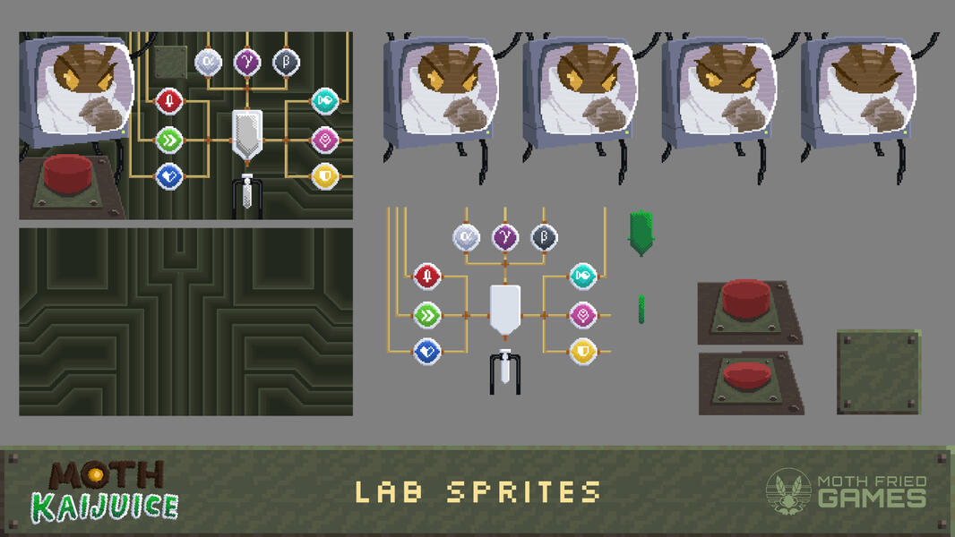 Moth Kaijuice - Lab Sprites (2025)