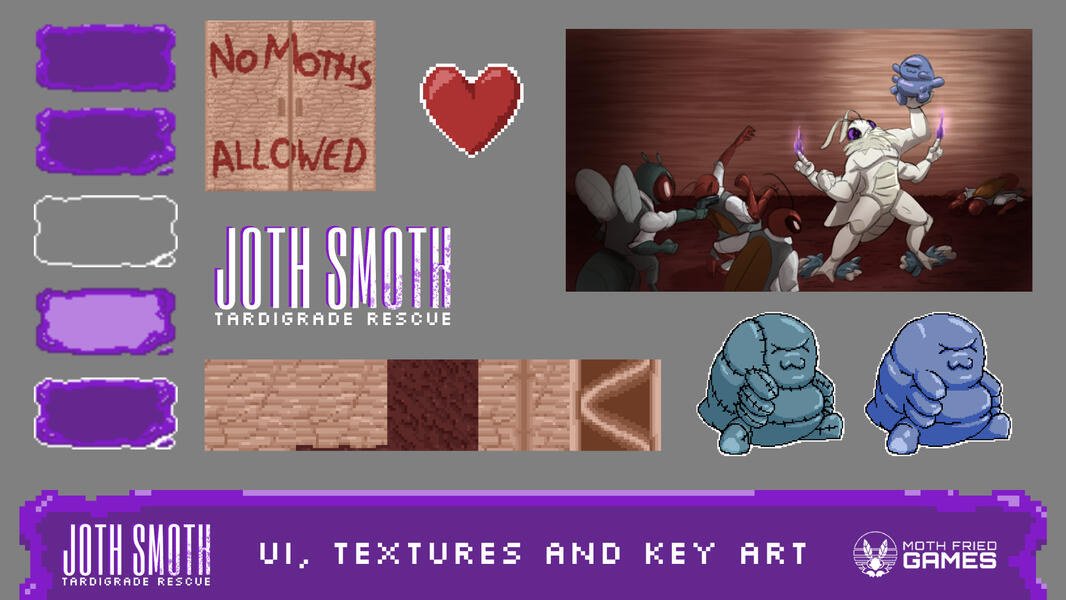 Joth Smoth - UI, Textures and Key Art (2024)