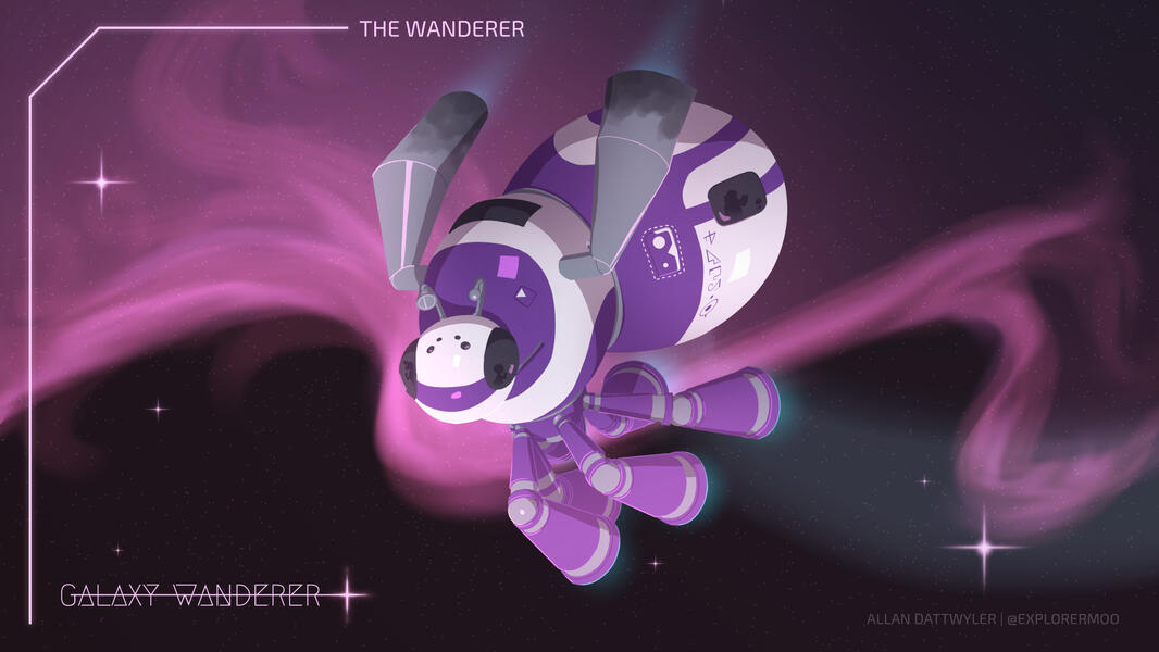 Galaxy Wanderer - Wanderer Render (2020)