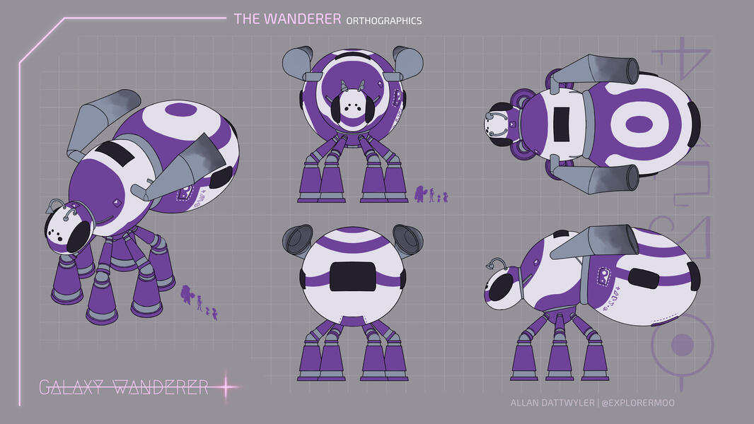 Galaxy Wanderer - Wanderer Orthographics (2020)